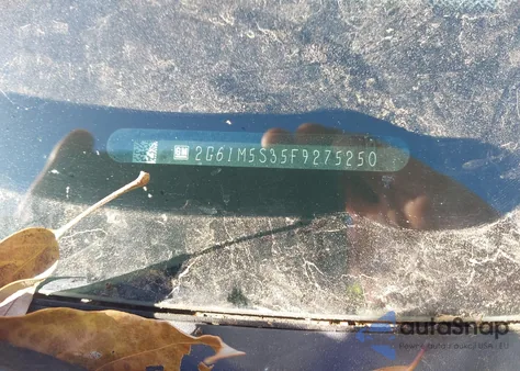 2015 Cadillac Xts Luxury z USA, uszkodzony, nr VIN 2G61M5S35F9275250